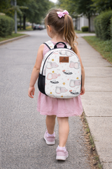 Little Elephant Pattern Preschool Backpack – Medium Size Kids Backpack for Ages 3–5, Daycare Bag