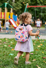 Unicorn Pattern Toddler Backpack – Small Size Kids Backpack for Ages 1–3, Daycare Bag