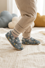 Make It Yours – Personalized Kite Pattern Booties for Babies | Non-Slip, Cotton, Unisex