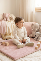 Make It Yours – Personalized Little Elephant Booties for Babies | Non-Slip, Organic Cotton, First Step Shoes