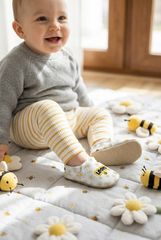 Make It Yours – Personalized Daisy for Babies | Non-Slip, Organic Cotton, Home & Nursery Use