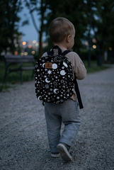 Night Pattern Toddler Backpack – Small Size Kids Backpack for Ages 1–3, Daycare Bag