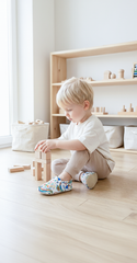 Kokopatik Organic Cotton Baby Booties, Non-Slip Sole, Newborn Shoe, Indoor/Creche Footwear,Football