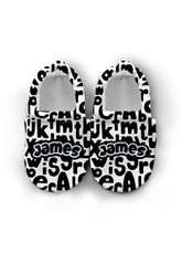 Make It Yours – Personalized Alphabe Booties for Babies | Non-Slip, Cotton, Home & Nursery Use