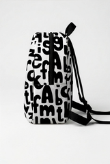 Alphabet Pattern Personalized Toddler Backpack – Small Size Kids Backpack for Ages 1–3, Daycare Bag