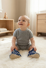 Astronaut Baby Booties – Space-Themed Non-Slip Cotton Slippers for Curious Little Explorers