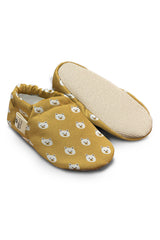 Kokopatik, Organic Cotton Baby Booties, Non-Slip Sole, Newborn Booties, Home Nursery Shoes, Teddy Bear Pattern Booties