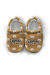 Make It Yours – Personalized Teddy Bear Booties for Babies | Non-Slip, Organic Cotton, Home & Nursery Use