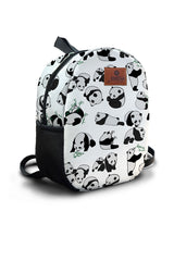 Crazy Panda Pattern Preschool Backpack – Medium Size Kids Backpack for Ages 3–5, Daycare Bag