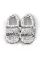 Make It Yours – Personalized Lace Pattern Booties for Babies | Non-Slip, Cotton, Unisex