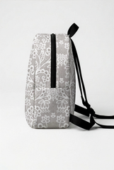Lace Pattern Personalized Toddler Backpack – Small Size Kids Backpack for Ages 1–3, Daycare Bag