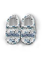 Make It Yours – Personalized Dinosaur Pattern Booties for Babies | Non-Slip, Cotton, Unisex