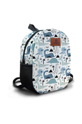 Dinosaur Pattern Preschool Backpack – Medium Size Kids Backpack for Ages 3–5, Daycare Bag