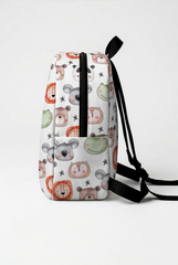 Friends Portrait Pattern Personalized Toddler Backpack – Small Size Kids Backpack for Ages 1–3, Daycare Bag