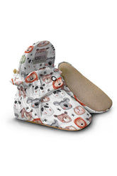 Friends Portrait Baby Booties β Soft & Colorful Non-Slip Slippers for Toddlers