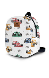 Formula Pattern Toddler Backpack – Small Size Kids Backpack for Ages 1–3, Daycare Bag