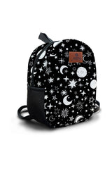 Night Pattern Preschool Backpack – Medium Size Kids Backpack for Ages 3–5, Daycare Bag