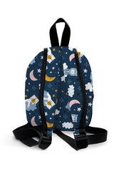 Good Night Pattern Preschool Backpack – Medium Size Kids Backpack for Ages 3–5, Daycare Bag
