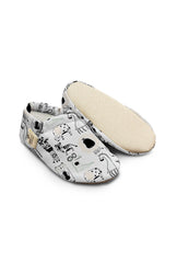 Kokopatik Organic Cotton Baby Booties – Non-Slip Sole, Newborn Booties, Home & Nursery Shoes, Cartoon Pattern Booties