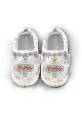 Make It Yours – Personalized Little Princess Booties for Babies | Non-Slip, Organic Cotton, First Step Shoes