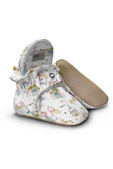 Little Princess Baby Booties β Soft & Elegant Non-Slip Slippers for Baby Girls