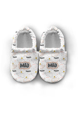 Make It Yours – Personalized Little Elephant Booties for Babies | Non-Slip, Organic Cotton, First Step Shoes