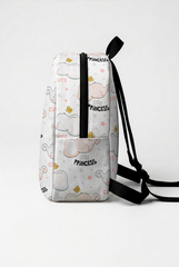Little Elephant Pattern Personalized Toddler Backpack – Small Size Kids Backpack for Ages 1–3, Daycare Bag