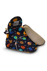 Happy Space Baby Booties β Colorful Galaxy Theme for Toddlers