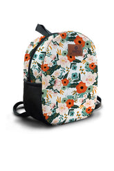 April Flower Pattern Preschool Backpack – Medium Size Kids Backpack for Ages 3–5, Daycare Bag
