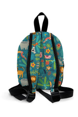 Forest Pattern Personalized Backpack – Medium Size Kids Backpack for Ages 3–6, Daycare Bag
