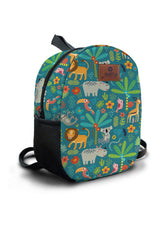 Forest Pattern Preschool Backpack – Medium Size Kids Backpack for Ages 3–5, Daycare Bag