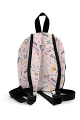 Pink Spring Pattern Preschool Backpack – Medium Size Kids Backpack for Ages 3–5, Daycare Bag