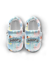 Make It Yours – Personalized Colorful Pattern Booties for Babies | Non-Slip, Cotton, Home & Nursery Use