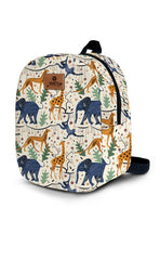 Animated Forest Pattern Toddler Backpack – Small Size Kids Backpack for Ages 1–3, Daycare Bag