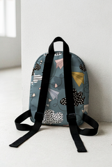 Kite Pattern Personalized Toddler Backpack – Small Size Kids Backpack for Ages 1–3, Daycare Bag