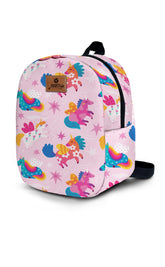 Unicorn Pattern Toddler Backpack – Small Size Kids Backpack for Ages 1–3, Daycare Bag