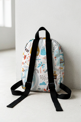 Utopia Pattern Personalized Toddler Backpack – Small Size Kids Backpack for Ages 1–3, Daycare Bag