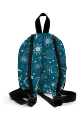 Space Pattern Preschool Backpack – Medium Size Kids Backpack for Ages 3–5, Daycare Bag