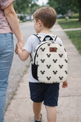 Mikki Pattern Preschool Backpack – Medium Size Kids Backpack for Ages 3–5, Daycare Bag