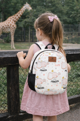 Little Elephant Pattern Preschool Backpack – Medium Size Kids Backpack for Ages 3–5, Daycare Bag