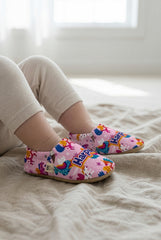 Make It Yours – Personalized Unicorn Pattern Booties for Babies | Non-Slip, Cotton, Unisex