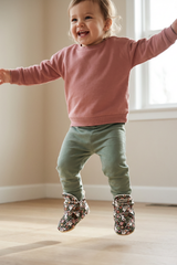 Floral Bunny Baby Booties – Cute and Cozy for Little Feet