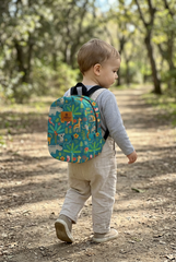 Forest Pattern Toddler Backpack – Small Size Kids Backpack for Ages 1–3, Daycare Bag