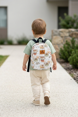 Above the Clouds Pattern Toddler Backpack – Small Size Kids Backpack for Ages 1–3, Daycare Bag