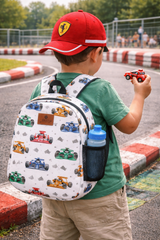Formula Pattern Preschool Backpack – Medium Size Kids Backpack for Ages 3–5, Daycare Bag