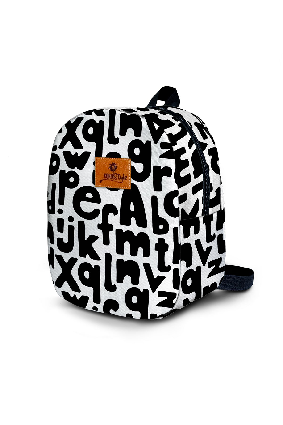 Alphabet Pattern Toddler Backpack – Small Size Kids Backpack for Ages 1–3, Daycare Bag