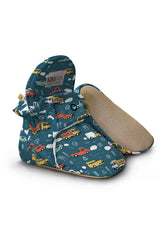 Cars Baby Booties – Fun & Colorful Non-Slip Cotton Slippers for Little Drivers
