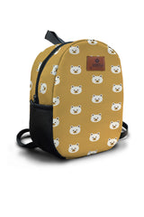 Teddy Bear Pattern Preschool Backpack – Medium Size Kids Backpack for Ages 3–5, Daycare Bag