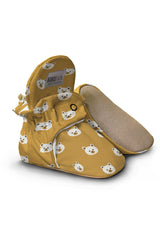 Teddy Bear Baby Booties – Soft Non-Slip Cotton Slippers for Cuddly Little Feet