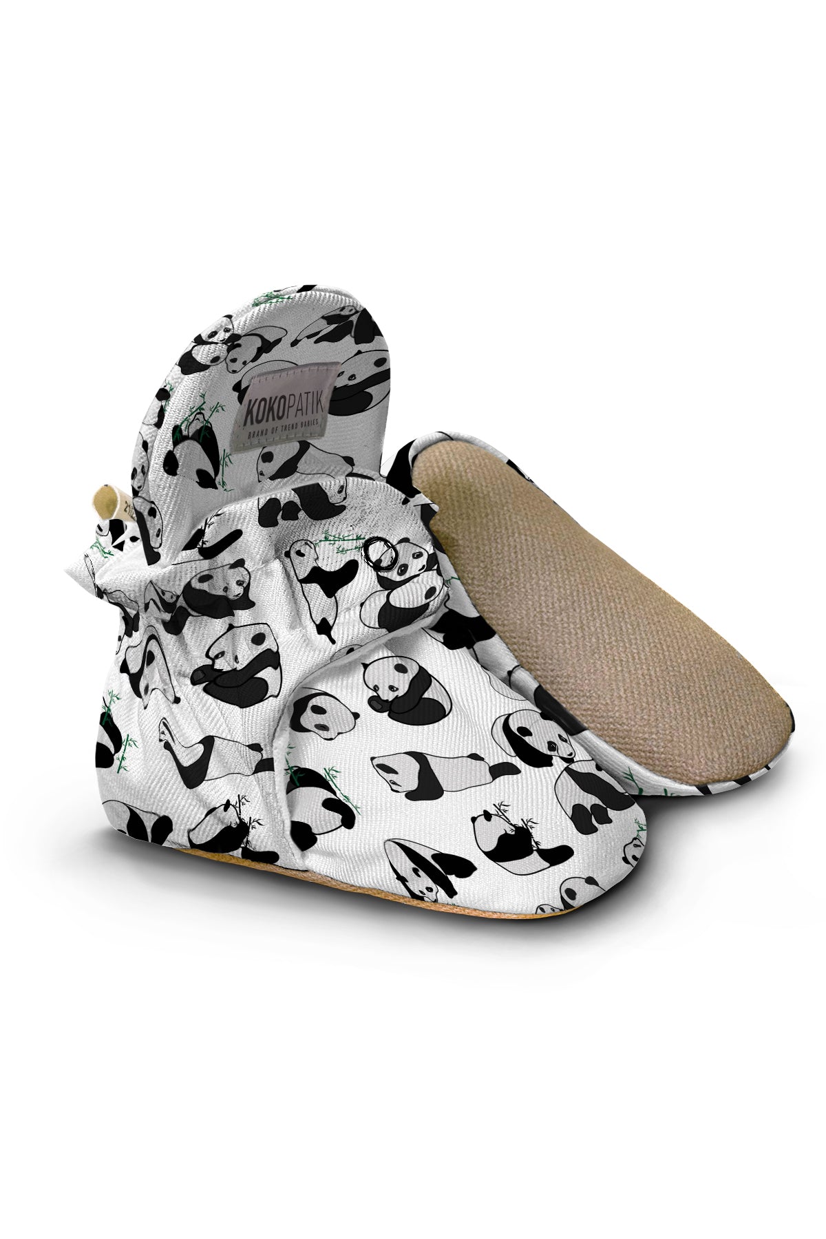 Crazy Panda Baby Booties – Fun & Playful Non-Slip Cotton Slippers for Toddlers